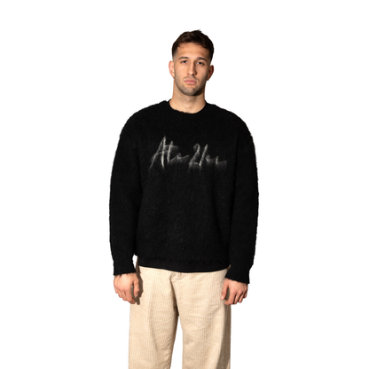 Mohair Logo Sweater