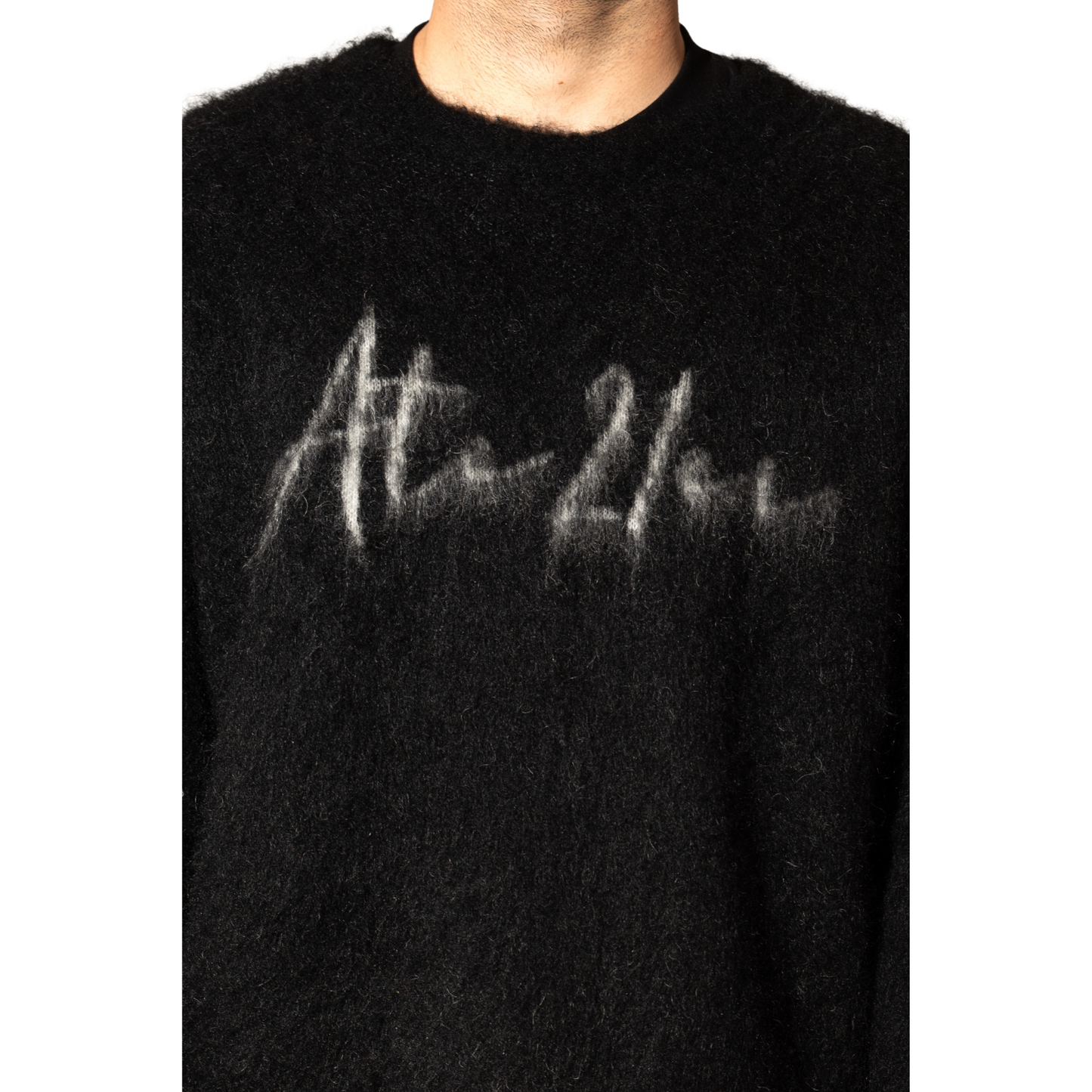Mohair Logo Sweater